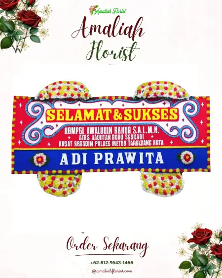 Papan Bunga Ucapan Selamat Baru Ranji